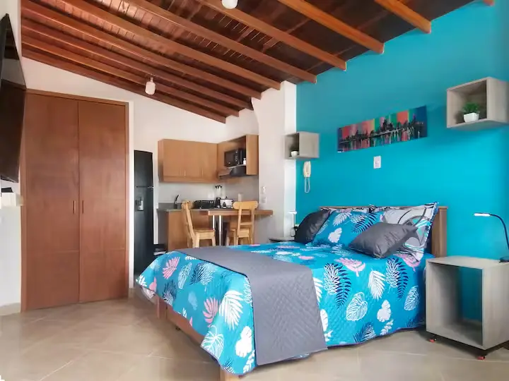 Apartamento amoblado en Laureles Medellín, 501 Acacias cerca al Éxito y Segundo Parque