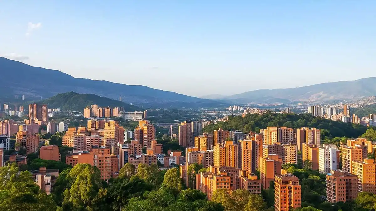 Zona residencial tranquila en Laureles Medellín